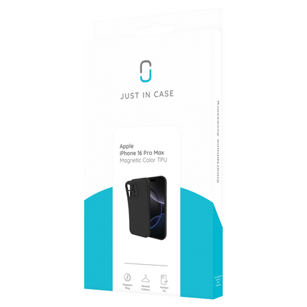 Flex Case - iPhone 16 Pro Max - TPU Back Cover - (compatible with MagSafe) - Black