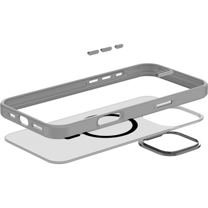 ArmorElite Case - iPhone 16 Pro Max - Military Grade Back Cover - (compatible with MagSafe) - Grey