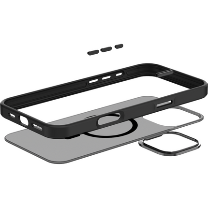 ArmorElite Case - iPhone 16 Pro Max - Military Grade Back Cover - (compatible with MagSafe) - Black