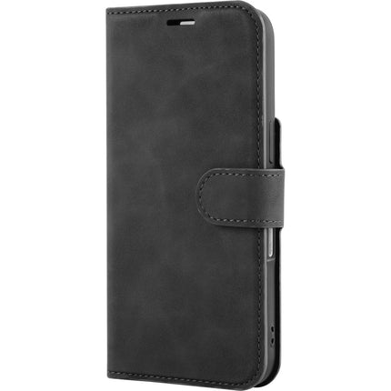 PrimeWallet Case - iPhone 16 Pro Max - PU leather Wallet Case - Black