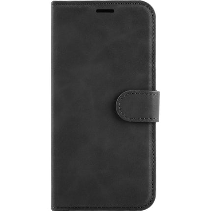 PrimeWallet Case - iPhone 16 Pro - PU leather Wallet Case - Black