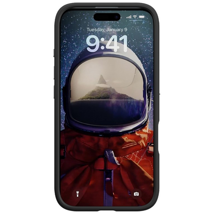 ArmorGrip Case - iPhone 16 - Rugged Back Cover - Drop Protection - Black