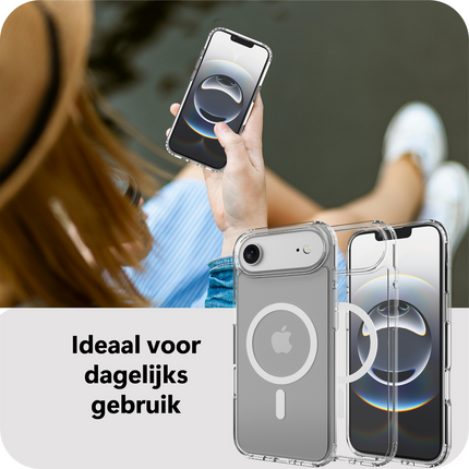 ArmorElite Case - iPhone Air - Military Grade Back Cover - (compatible with MagSafe) - Clear