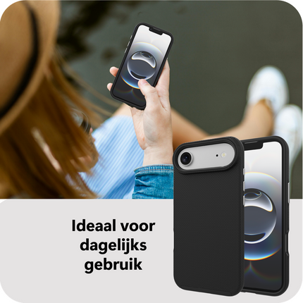 ArmorGrip Case - iPhone Air - Rugged Back Cover - Drop Protection - Black
