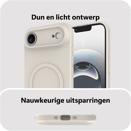 Flex Case - iPhone Air - TPU Back Cover - (compatible with MagSafe) -  Ivory