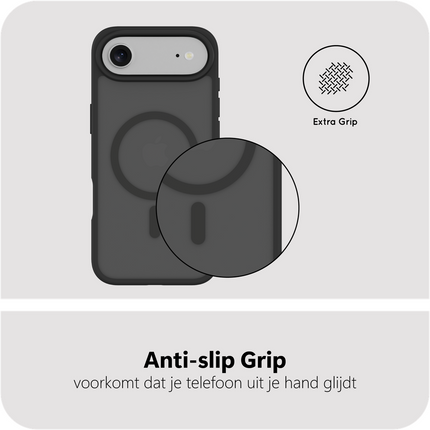ArmorElite Case - iPhone Air - Military Grade Back Cover - (compatible with MagSafe) - Black