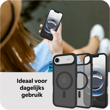 ArmorElite Case - iPhone Air - Military Grade Back Cover - (compatible with MagSafe) - Black
