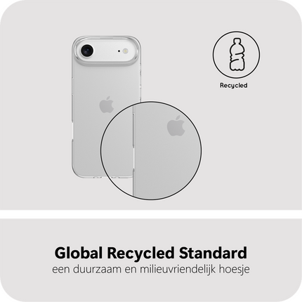 Zero% Case - iPhone Air - Soft TPU Back Cover (GRS Recycled) - Clear
