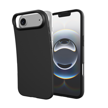 Zero% Case - iPhone Air - Soft TPU Back Cover (GRS Recycled) - Black