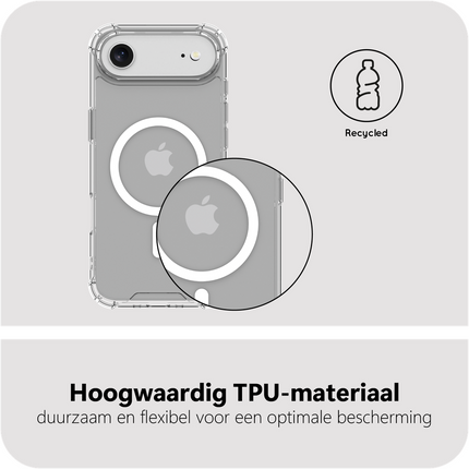 FlexImpact Case - iPhone Air - Reinforced TPU Back Cover - (compatible with MagSafe) - Clear