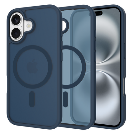 ArmorElite Case - iPhone 17 - Military Grade Back Cover - (compatible with MagSafe) - Blue