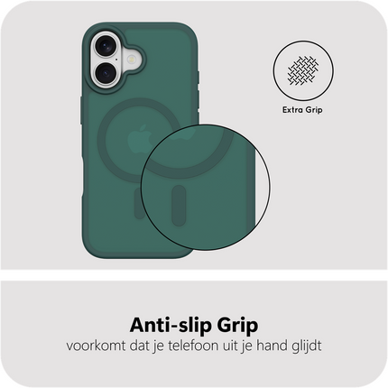 ArmorElite Case - iPhone 17 - Military Grade Back Cover - (compatible with MagSafe) - Green