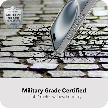 ArmorElite Case - iPhone 17 - Military Grade Back Cover - (compatible with MagSafe) - Clear