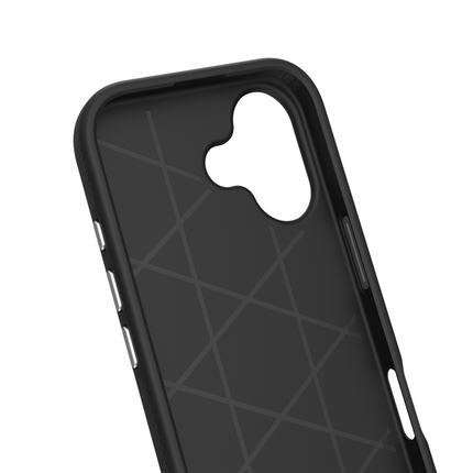 ArmorGrip Case - iPhone 17 - Rugged Back Cover - Drop Protection - Black