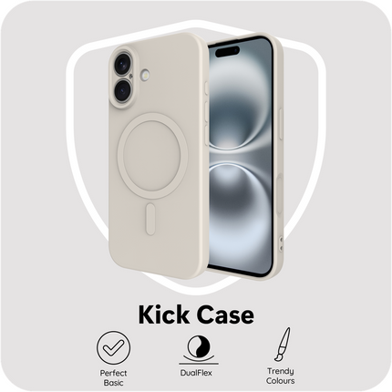 Flex Case - iPhone 17 - TPU Back Cover - (compatible with MagSafe) -  Ivory