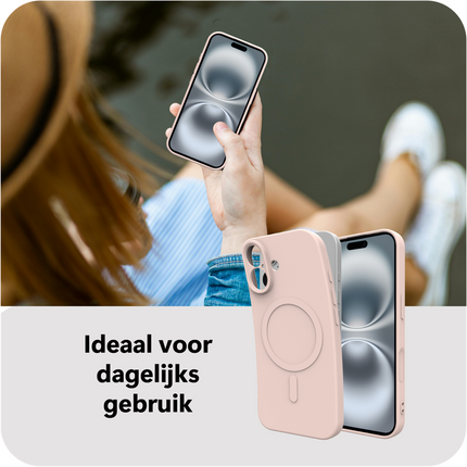Flex Case - iPhone 17 - TPU Back Cover - (compatible with MagSafe) - Pink