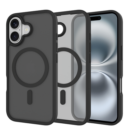 ArmorElite Case - iPhone 17 - Military Grade Back Cover - (compatible with MagSafe) - Black