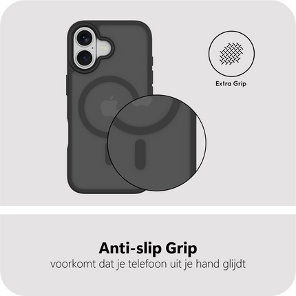 ArmorElite Case - iPhone 17 - Military Grade Back Cover - (compatible with MagSafe) - Black