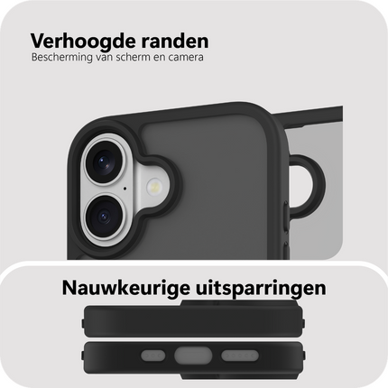 ArmorElite Case - iPhone 17 - Military Grade Back Cover - (compatible with MagSafe) - Black