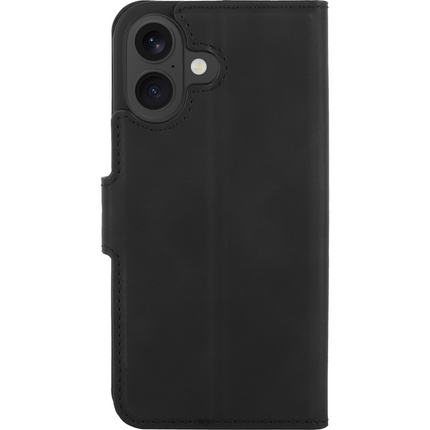 PrimeWallet Case - iPhone 17 - PU leather Wallet Case - Black