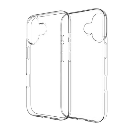 Zero% Case - iPhone 17 - Soft TPU Back Cover (GRS Recycled) - Clear
