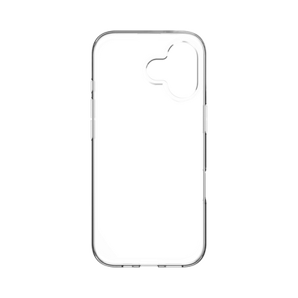 Zero% Case - iPhone 17 - Soft TPU Back Cover (GRS Recycled) - Clear