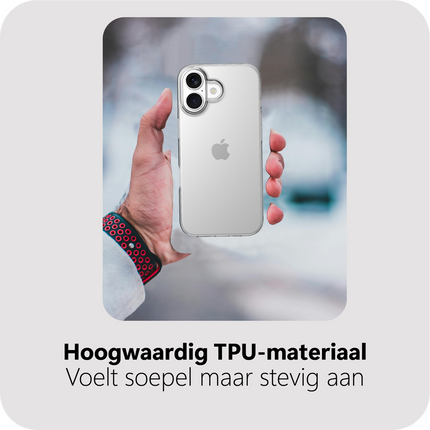 Zero% Case - iPhone 17 - Soft TPU Back Cover (GRS Recycled) - Clear