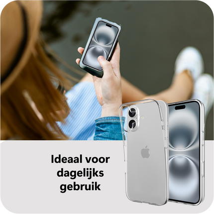 Zero% Case - iPhone 17 - Soft TPU Back Cover (GRS Recycled) - Clear