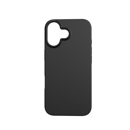 Zero% Case - iPhone 17 - Soft TPU Back Cover (GRS Recycled) - Black
