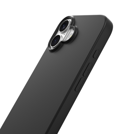Zero% Case - iPhone 17 - Soft TPU Back Cover (GRS Recycled) - Black