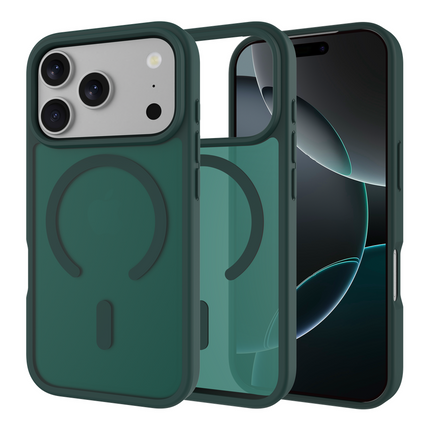 ArmorElite Case - iPhone 17 Pro - Military Grade Back Cover - (compatible with MagSafe) - Green