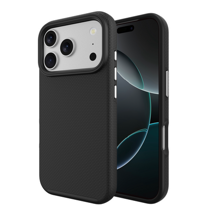 ArmorGrip Case - iPhone 17 Pro - Rugged Back Cover - Drop Protection - Black