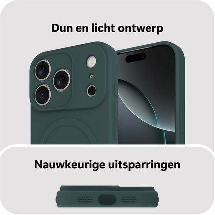 Flex Case - iPhone 17 Pro - TPU Back Cover - (compatible with MagSafe) -  Green
