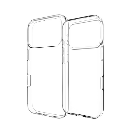 Zero% Case - iPhone 17 Pro - Soft TPU Back Cover (GRS Recycled) - Clear