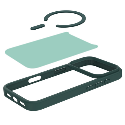 ArmorElite Case - iPhone 17 Pro Max - Military Grade Back Cover - (compatible with MagSafe) - Green