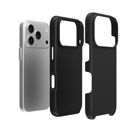 ArmorGrip Case - iPhone 17 Pro Max - Rugged Back Cover - Drop Protection - Black