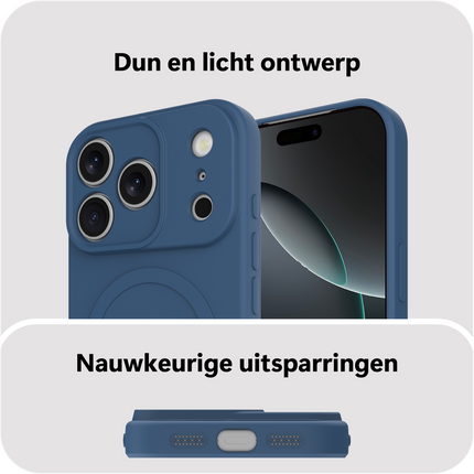 Flex Case - iPhone 17 Pro Max - TPU Back Cover - (compatible with MagSafe) -  Blue