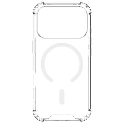 FlexImpact Case - iPhone 17 Pro Max - Reinforced TPU Back Cover - (compatible with MagSafe) - Clear