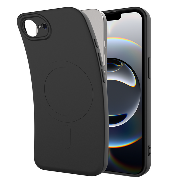 Flex Case iPhone 17e / 16e zwart, voorkant