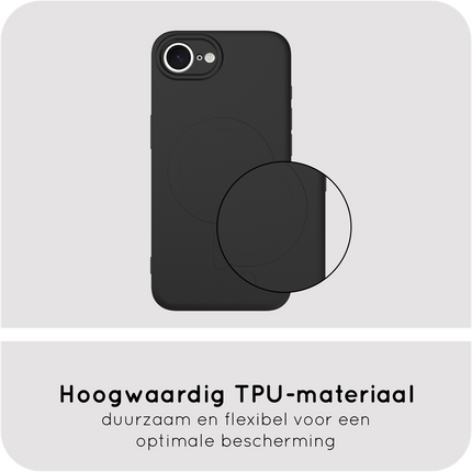 Flex Case - iPhone 17e / 16e - TPU Back Cover - (compatible with MagSafe) - Black