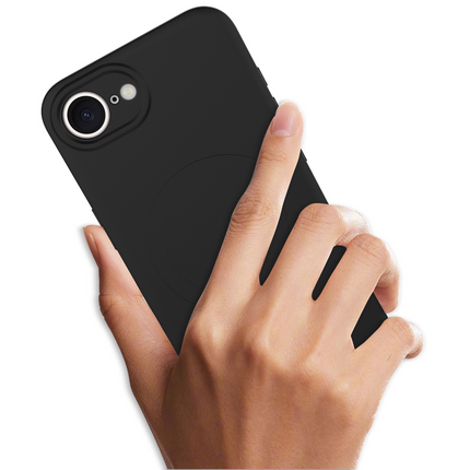 Flex Case - iPhone 17e / 16e - TPU Back Cover - (compatible with MagSafe) - Black