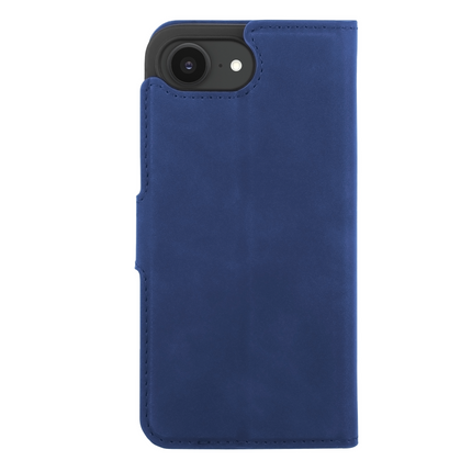PrimeWallet Case - iPhone 17e / 16e - PU leather Wallet Case - Blue
