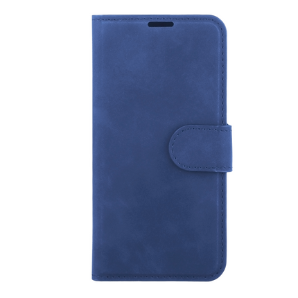 PrimeWallet Case - iPhone 17e / 16e - PU leather Wallet Case - Blue