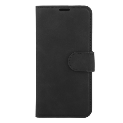 PrimeWallet Case - iPhone 17e / 16e - PU leather Wallet Case - Black