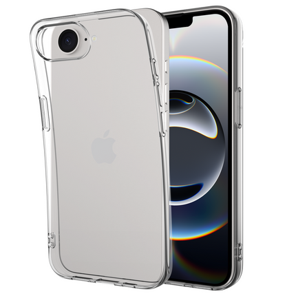 Zero% Case - iPhone 17e / 16e - Soft TPU Back Cover (GRS Recycled) - Clear