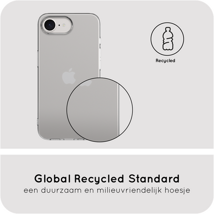 Zero% Case - iPhone 17e / 16e - Soft TPU Back Cover (GRS Recycled) - Clear