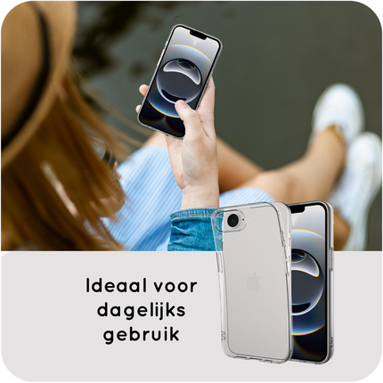 Zero% Case - iPhone 17e / 16e - Soft TPU Back Cover (GRS Recycled) - Clear
