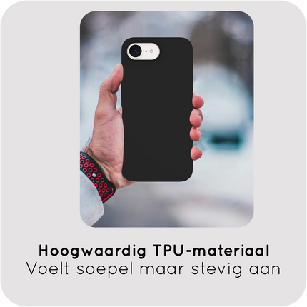 Zero% Case - iPhone 17e / 16e - Soft TPU Back Cover (GRS Recycled) - Black