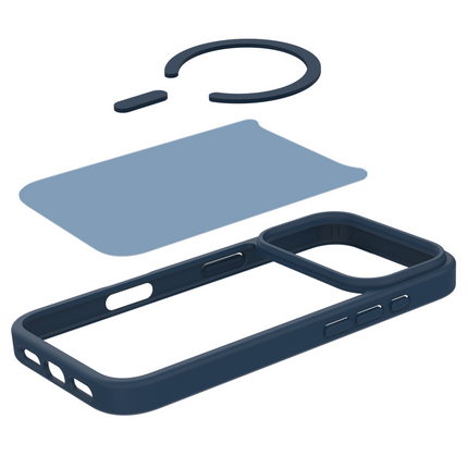 ArmorElite Case - iPhone 18 Pro / 17 Pro - Military Grade Back Cover - (compatible with MagSafe) - Blue