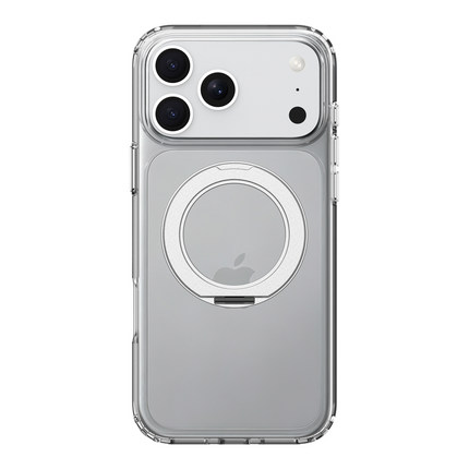 ArmorElite Case - iPhone 18 Pro / 17 Pro - Military Grade Back Cover - Stand Functon - (compatible with MagSafe) - Clear